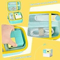 Vista 4 de Case Compatible with Nex Playground Active Play System, Video Game Console Storage Holder Bag with Custom Slots for Device, HDMI Power Cord, Remote