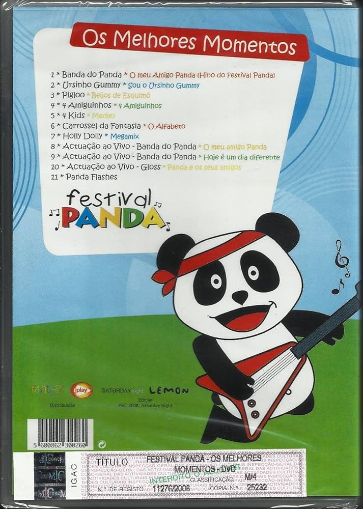 Festival Panda Os Melhores Momentos [DVD] 2008: Banda Do