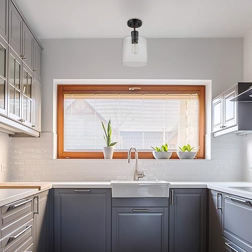 Miniatura 5 de Globe Electric Lámpara Harrow 60333 para montaje semiempotrado