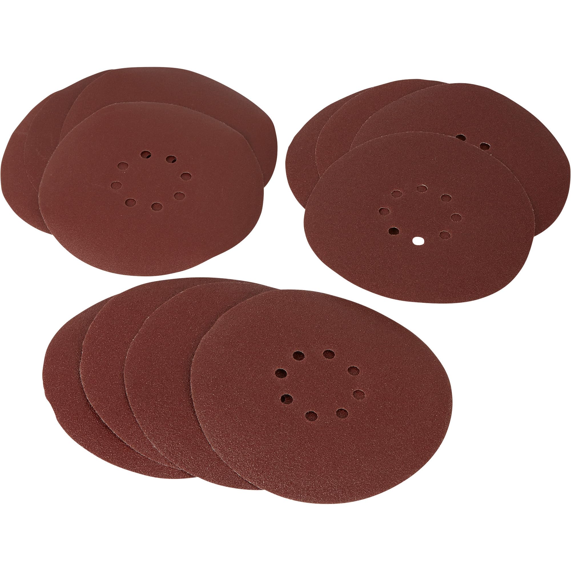 Ironton 12 Stück Trockenbau Schleifpapier Set, 8-1/2 Zoll Scheiben, 60/80/120 Körnung - Bild 6 von 6