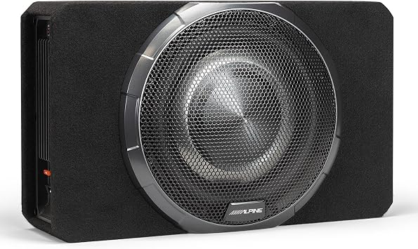 Alpine PWV-SB10 10" BassRevTM Powered Subwoofer Enclosure