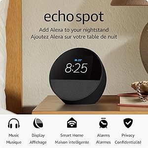 Amazon Echo Spot Alarm Clock