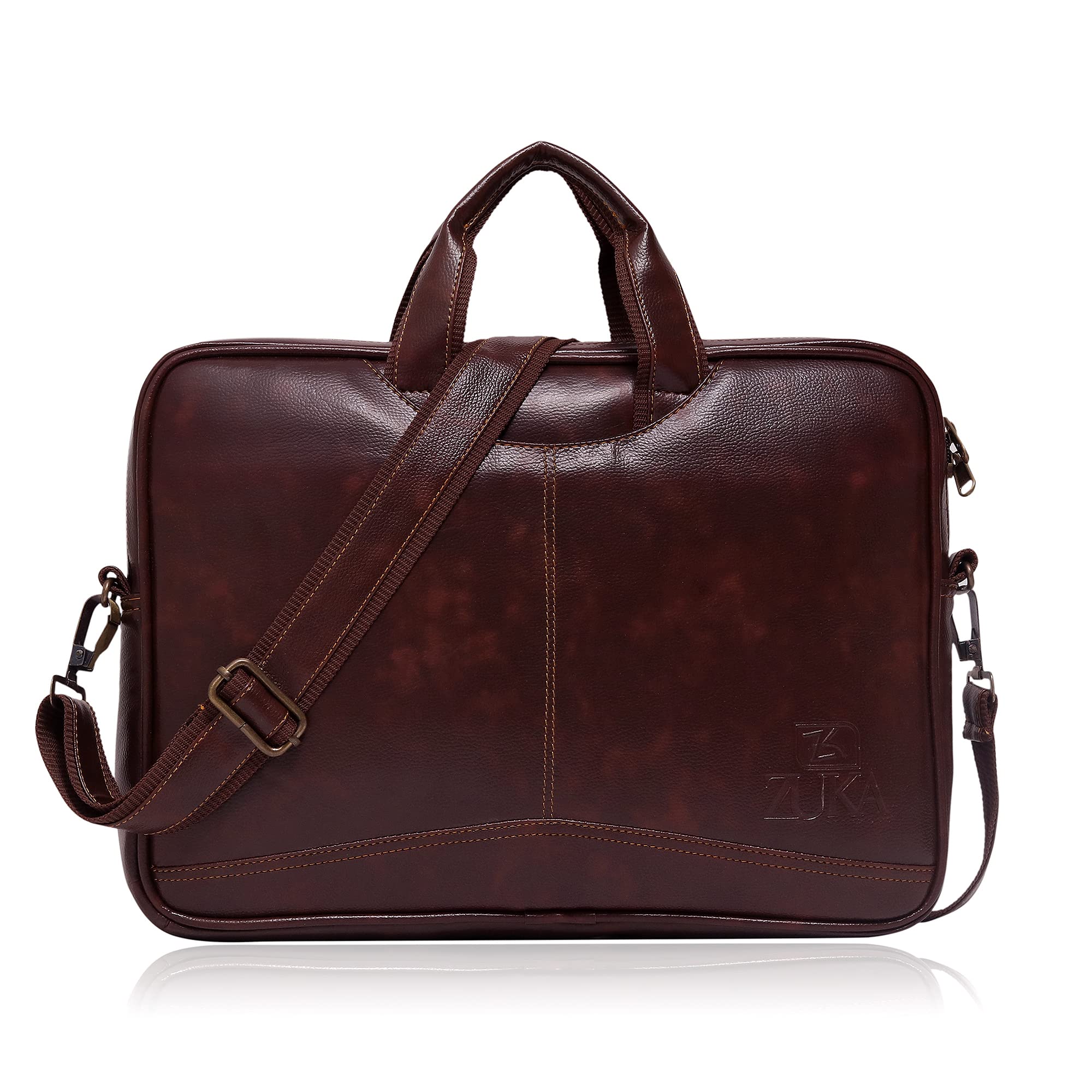 See full amazon price history chart for ZUKA PU Leather 15.6 inch Laptop Messenger Organizer Bag/Shoulder Sling Office Bag for Men & Women (Black) (Brown) ZUKA PU Leather 15.6 inch Laptop Messenger Organizer Bag/Shoulder Sling Office Bag for Men & Women (Black) (Brown) (B09NBNNKDY) Amazon Price History, Amazon Price Tracker
