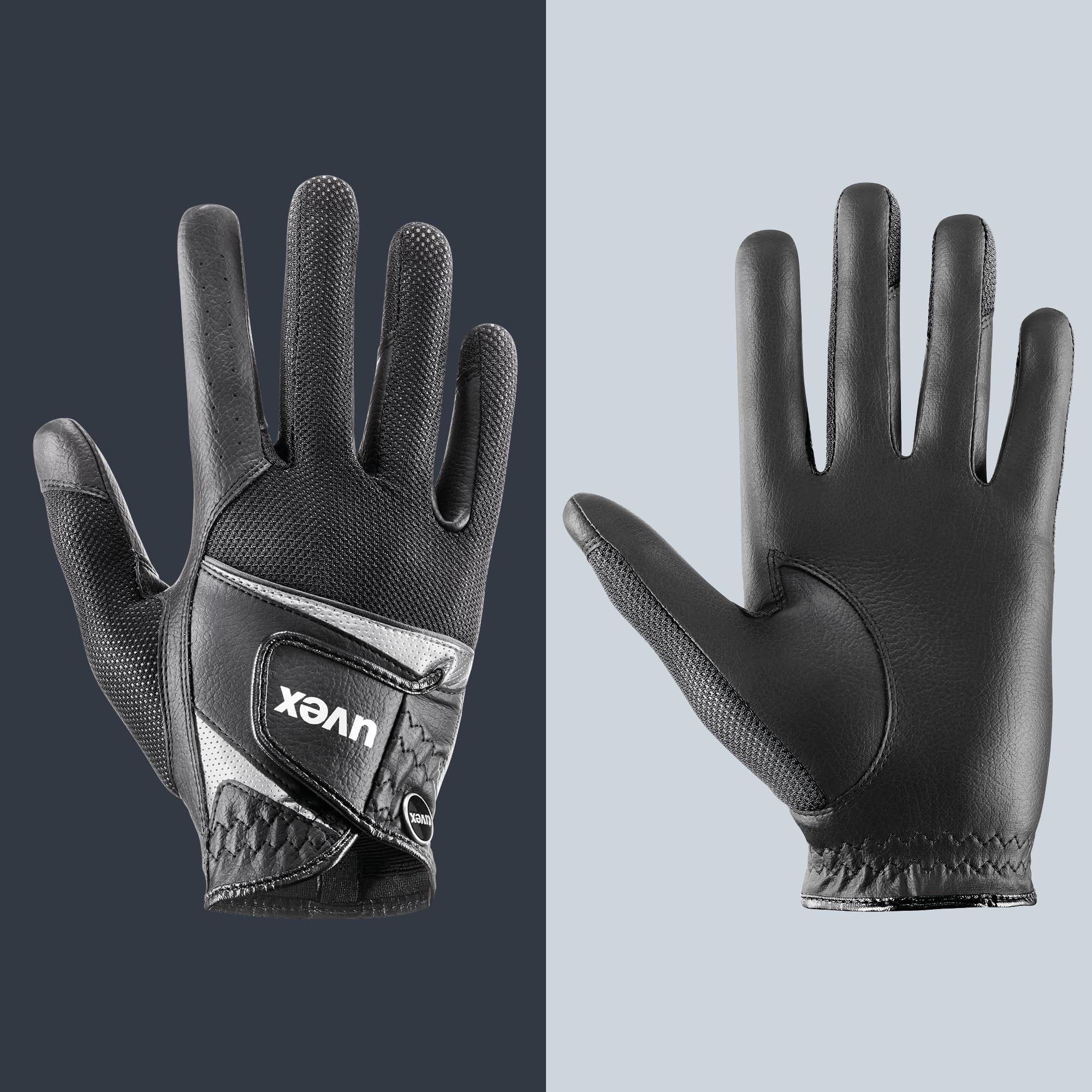 Uvex sumair - dehnbarer, optimal belüfteter Reithandschuh für Damen und Herren - exzellenter Grip & strapazierfähig - touchscreenfähig