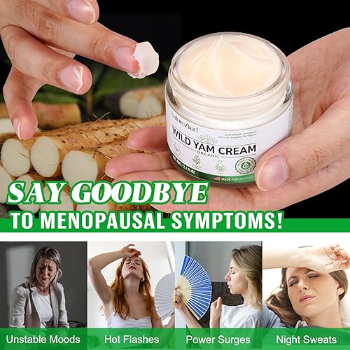 Miniatura 3 de Crema de ñame silvestre - Crema de ñame silvestre para el equilibrio hormonal - Adecuado para aliviar los síntomas durante períodos de cambio físico