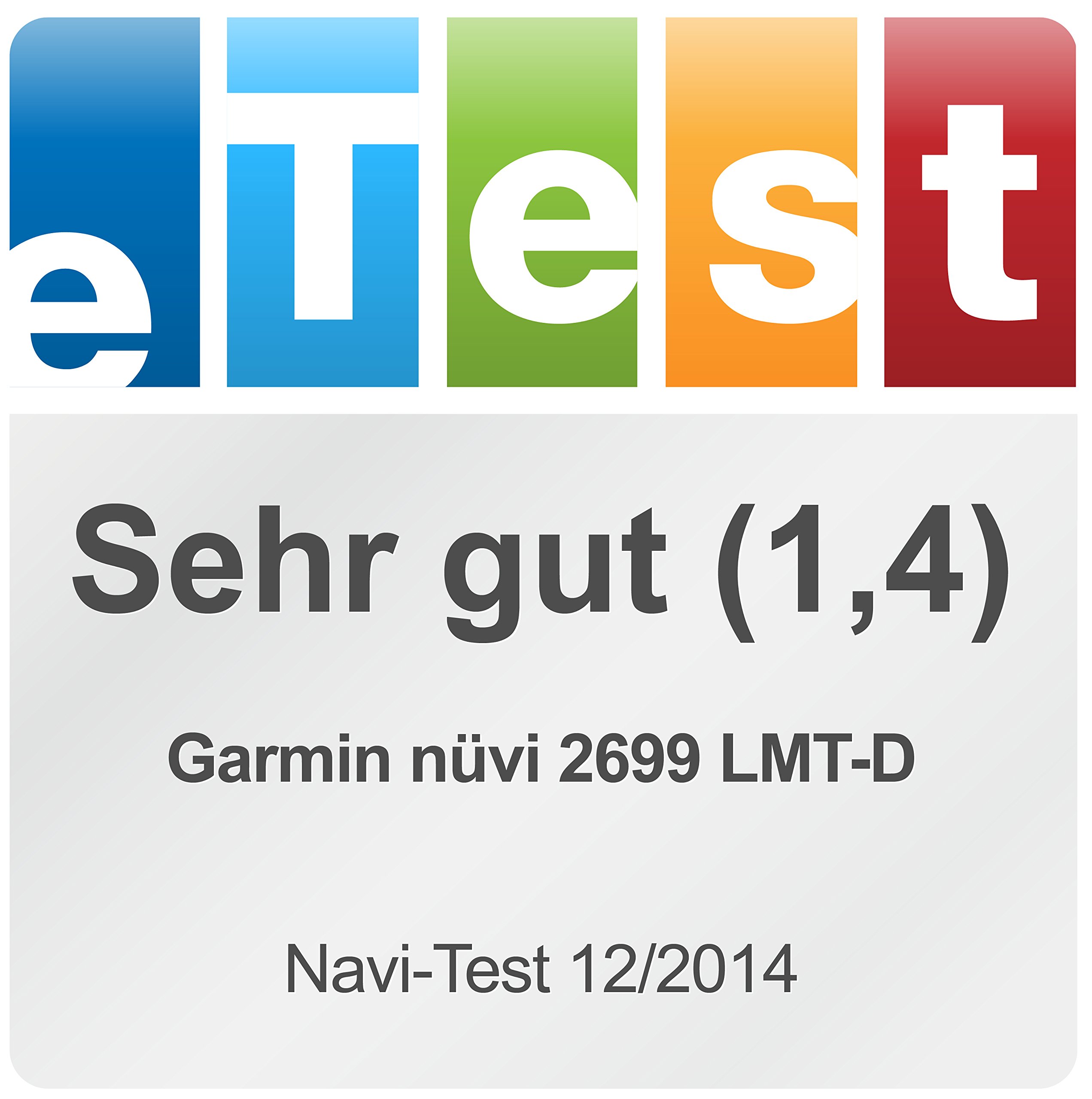 Garmin nüvi 2699 LMT-D EU Navigationsgerät - Lebenslange Kartenupdates, DAB+, Sprachsteuerung, 6 Zoll (15,2 cm) Touch-Glasdisplay