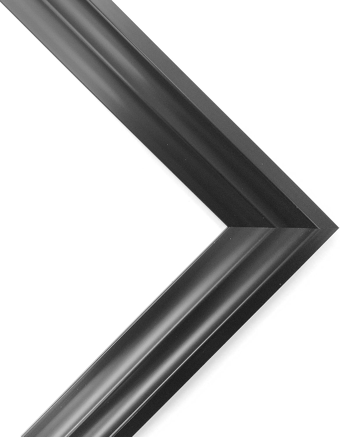 FRAMES BY POST Firenza Matt Black Picture Photo Frame Plastic Glass 10" x 4\ 