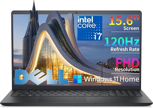Dell 15.6 Business Laptop, Powerful 10-Core i7-1355U, 64GB RAM 4TB SSD