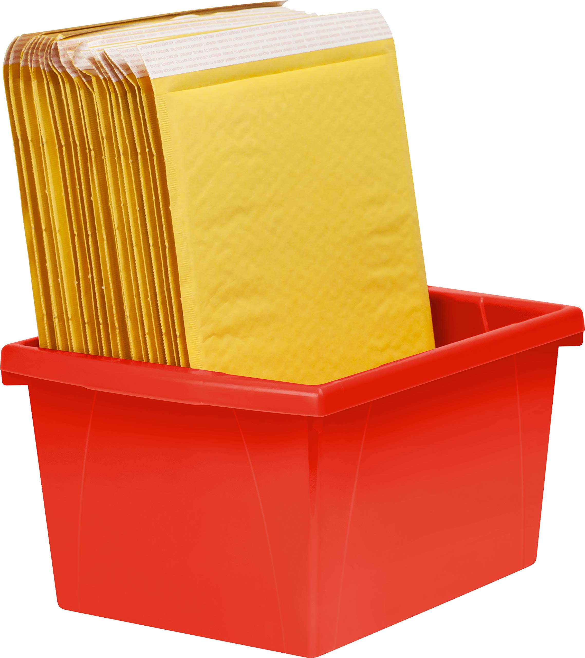 Storex Contenedor de almacenamiento para el aula de 4 galones (15L)
