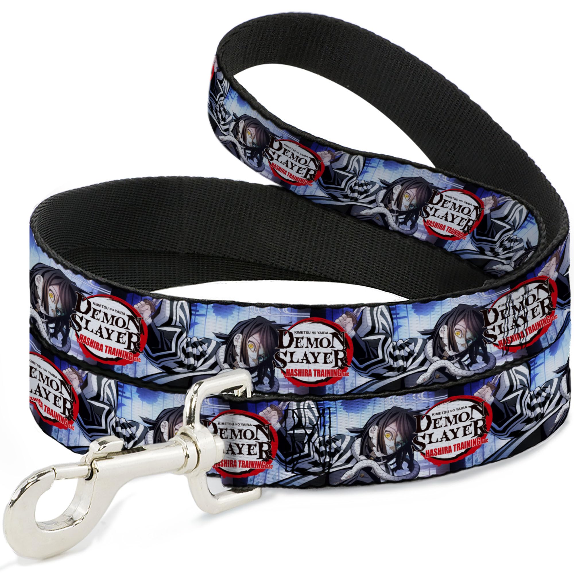 Laisse pour chien Demon Slayer Obanai Iguro, l'accessoire idéal des sorties en ville