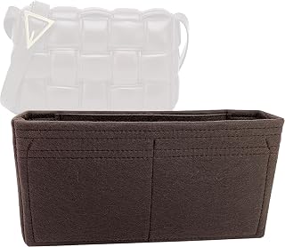Premium Bag Organizer for Bottega Veneta Padded Cassette (Handmade/20 Color Options) [Purse Organiser, Liner, Insert, Shaper]