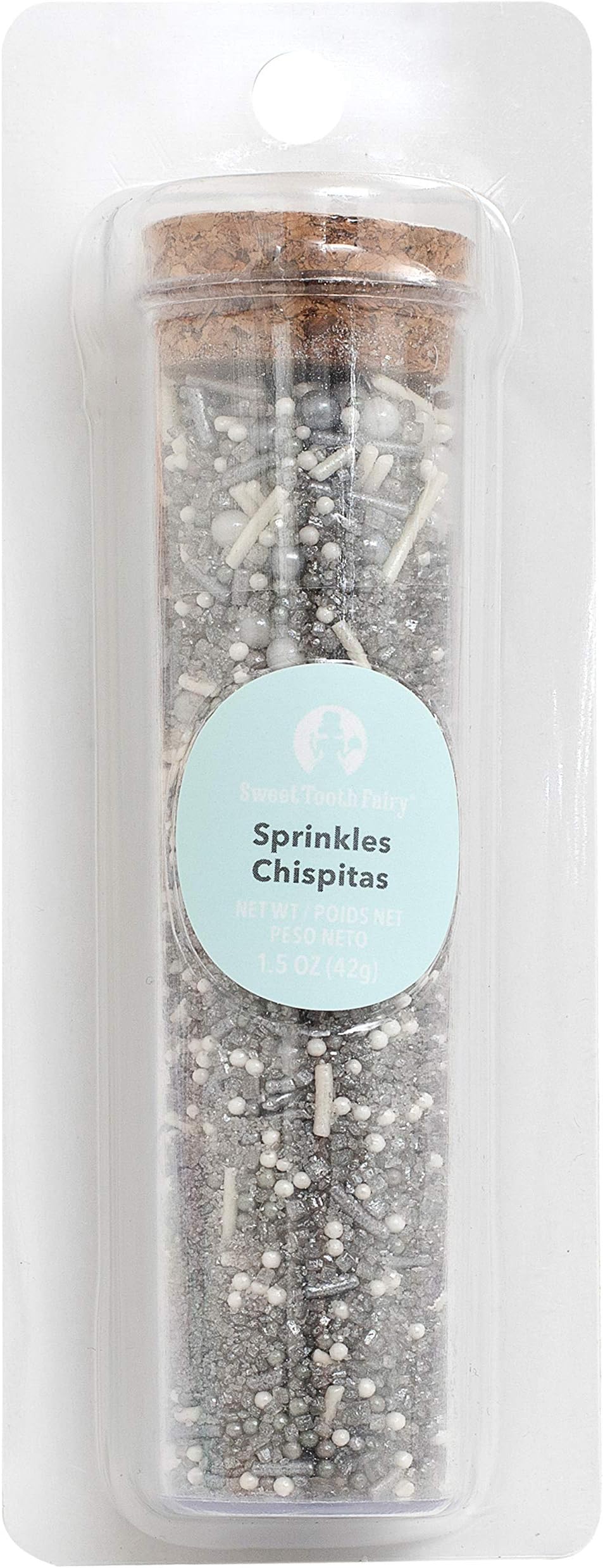 Sweet Tooth Fairy Silver Sprinkles, Small