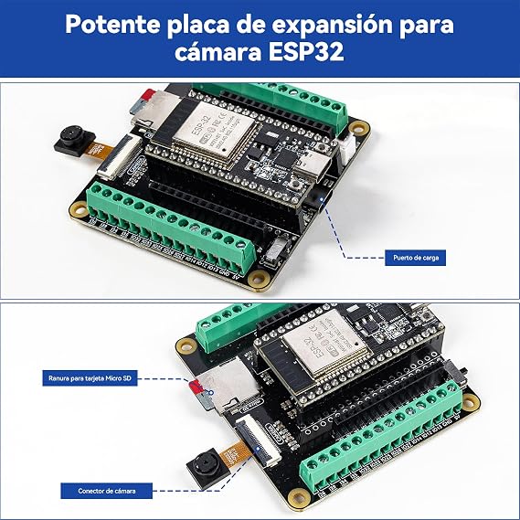 SunFounder ESP32 Ultimate Kit (Arduino Compatible),ESP32-CAM,RoHS Compliant,Python,C,Scratch,English Video Courses,IoT for Beginners and Engineers,ESP32 Board Board