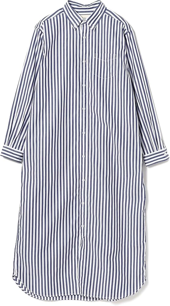 Amazon.co.jp: [ビームスボーイ] ワンピース ストライプ ボタン