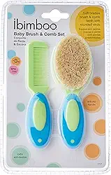 Ibimboo Kit Pente Escova B Verde/Azul Pequeno