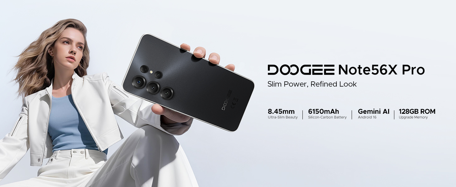 Amazon.com: DOOGEESmart Note56X Pro Android 16 Unlocked Cell Phone