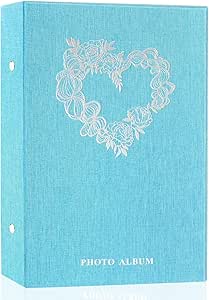 Miaikoe Album Fotografico Piccolo 6x4 50 Tasche 2 Confezioni, Album In Lino A Inserimento Dall'Alto Contiene 100 Foto Verticali 10x15cm Per Famiglia Matrimonio Bambino (Beige - Foto 4