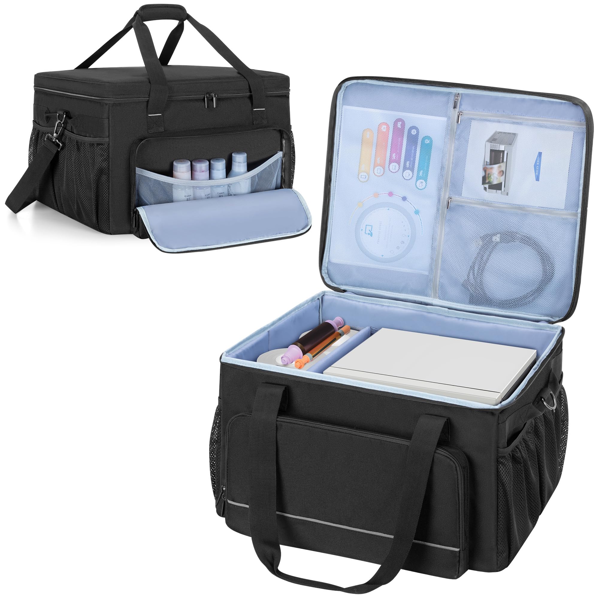 Yarwo Tragetasche für Drucker, kompatibel mit DNP/Fujifilm/HiTi Sublimationsdruckern, 47 x 42 x 32 cm