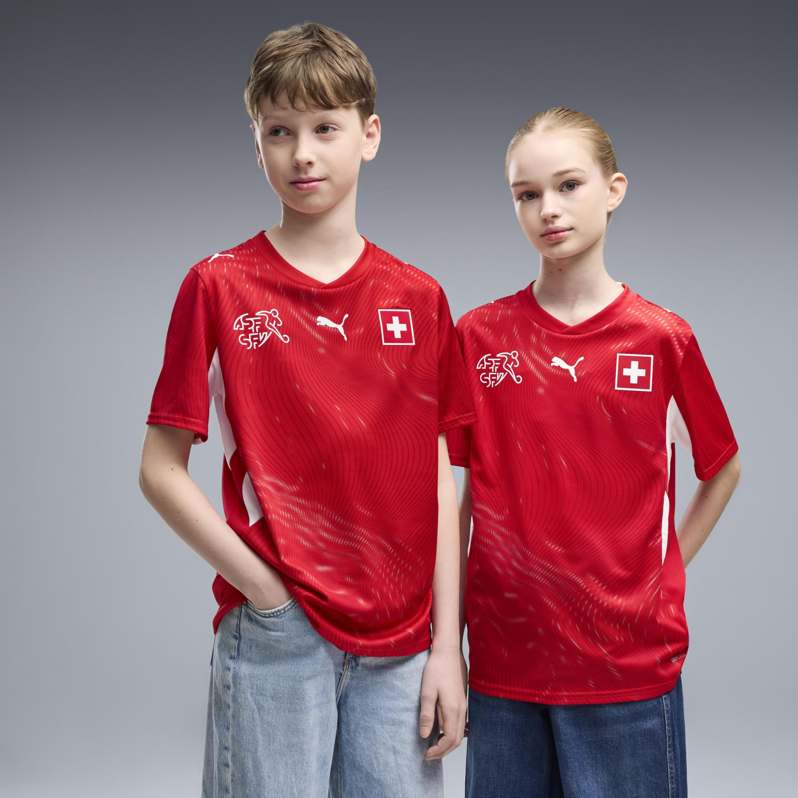 PUMA Jungen Sfv Away Jersey Replica Jr Trikots (1er Pack)