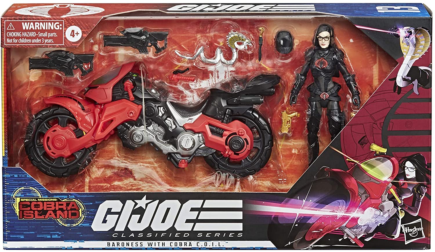 g.iジョー クラシファイドシリーズ　バロネス & cobra C.O.I.L Amazon | G.I.ジョー クラシファイド シリーズ ターゲット限定 6インチ