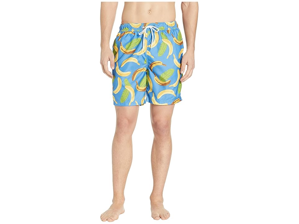 

U.S. Surf Club Banana Swim Shorts (Blue) Men's Swimwear