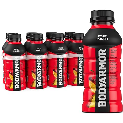 Miniatura 25 de BODYARMOR Bebida deportiva, uva y fresa, agua de coco hidratante, sabores naturales con vitaminas, electrolitos llenos de potasio, perfecta para
