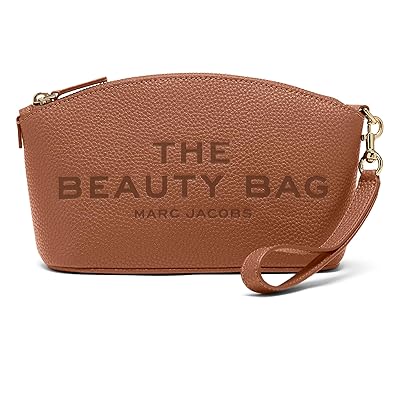 Marc Jacobs The Leather Beauty Bag Cosmetic Case Argan Oil