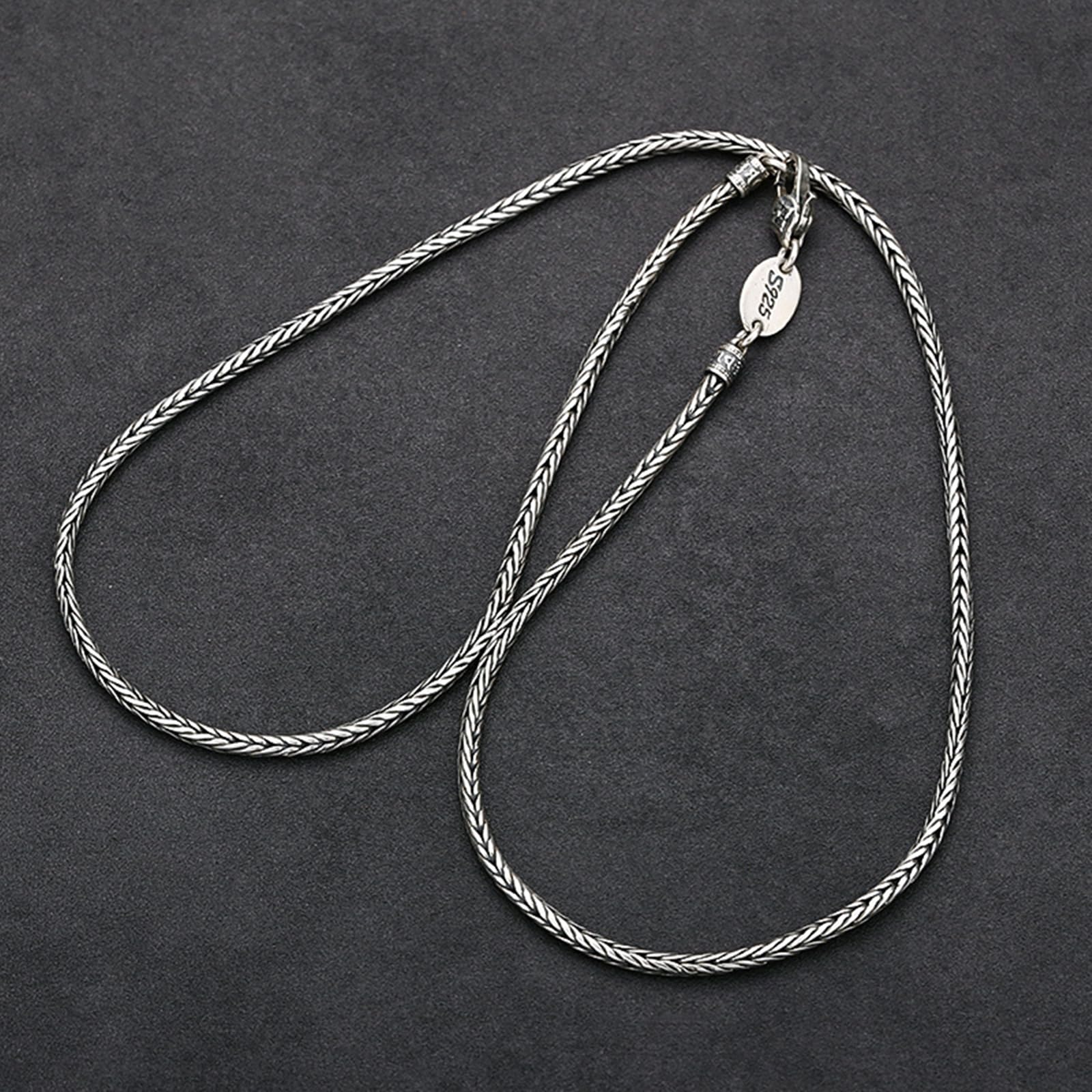 Collane Argento Uomo Donna 925 Catena Collana Argento Sterling