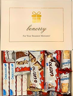 Luxury Chocolate Letterbox Gift – 12 Assorted Chocolates – Gift for Birthdays, Father’s Day, Mother’s Day, Christmas, Thank You, Him, Her, Kids