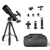 Amazon Basics Telescopio, Apertura 70 mm