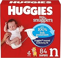 Vista 19 de Huggies Little Snugglers Pañales para bebé talla 1
