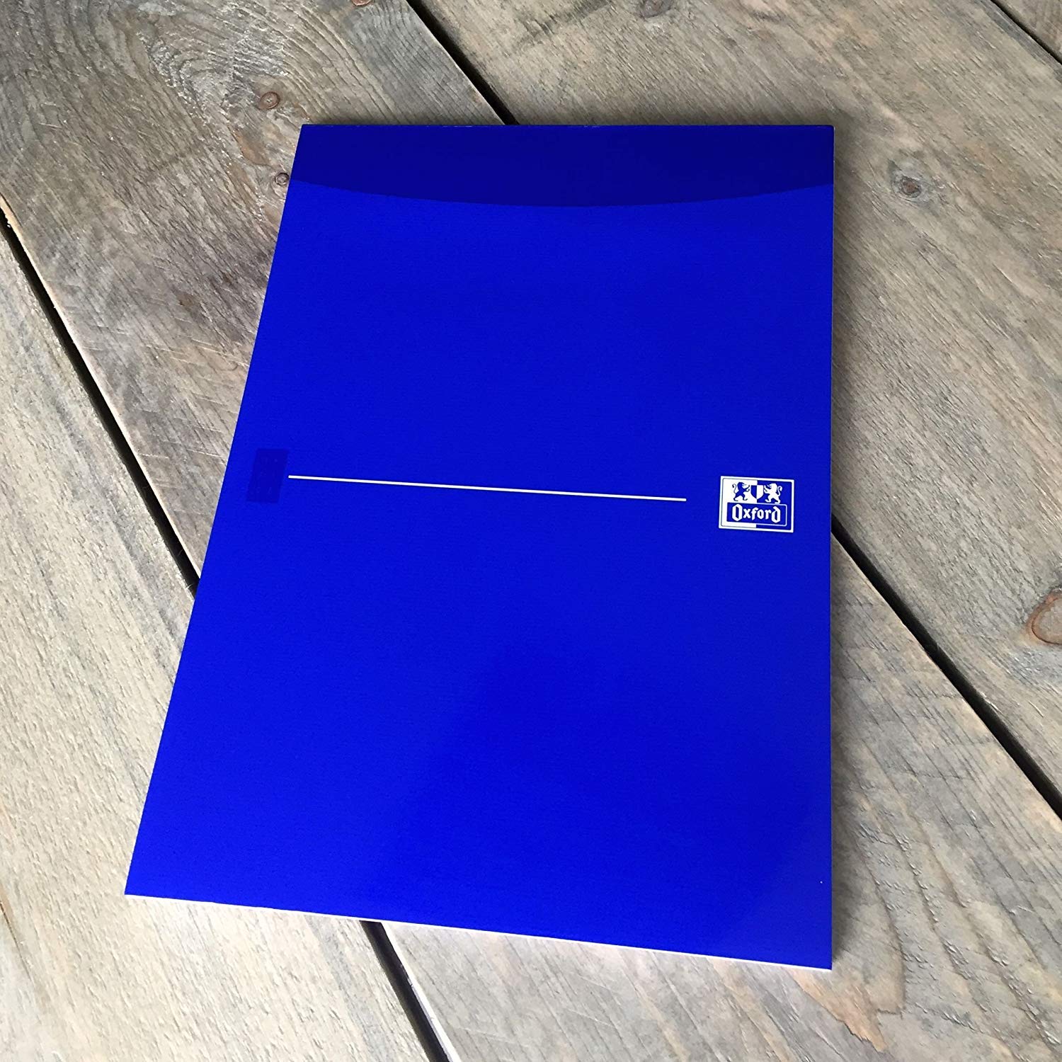 Oxford 100050239 Original Blue Lot de 10 blocs-notes à pages blanches 90 feuilles 90 g/m² Bleu Format A4