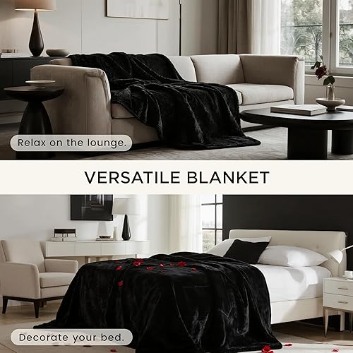 Miniatura 8 de gogobunny - Manta impermeable y reversible de vellón Sherpa para perro, cachorro, gato que protege la cama, el sofá y el sillón de líquidos, orina y