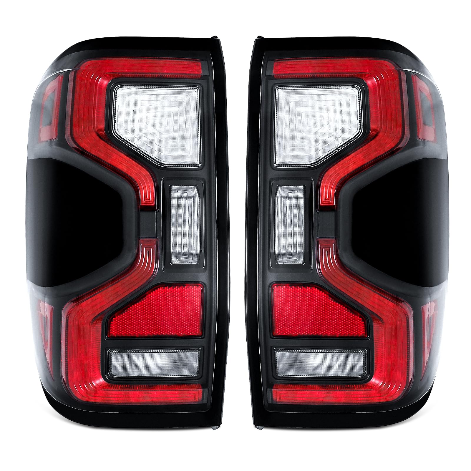 Dreenfl Tail lights Assembly Fit For 2023-2024 Ford Ranger T9 2023 2024 23 24 Ford Ranger T9 Rear Brake Lamp Driver and Passenger Side