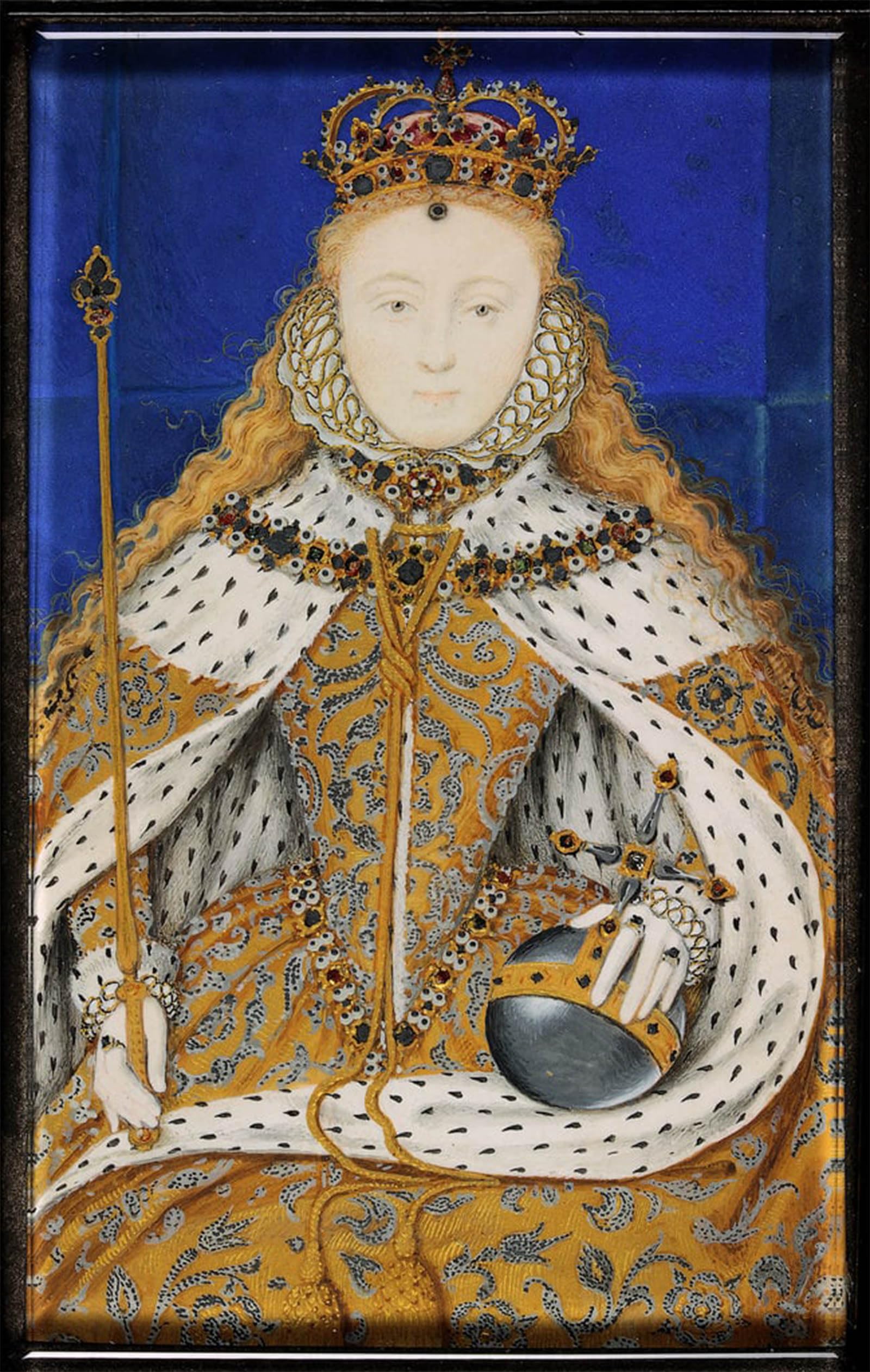 ARTXLXXBN Famous Print Painting Colorful Art Print Queen Elizabeth I by Nicholas Hilliard Canvas Art Decorations for Home Decor 60x90cm