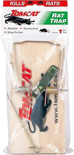Miniatura 8 de Tomcat Trampa para ratas (madera), 1 trampa (paquete de 2)