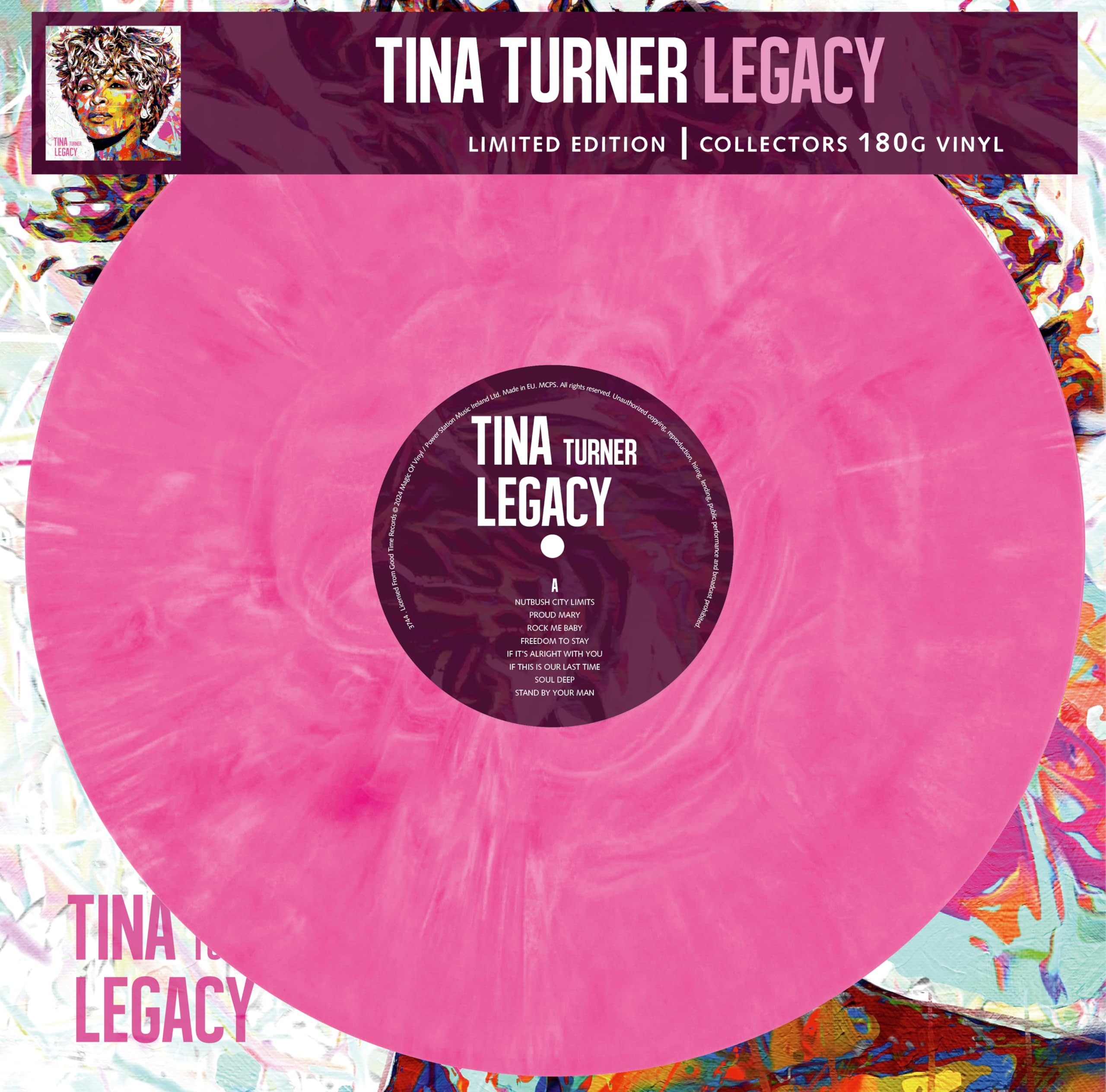 Tina Turner Legacy (marbled Vinyl) LP New 4260494437447