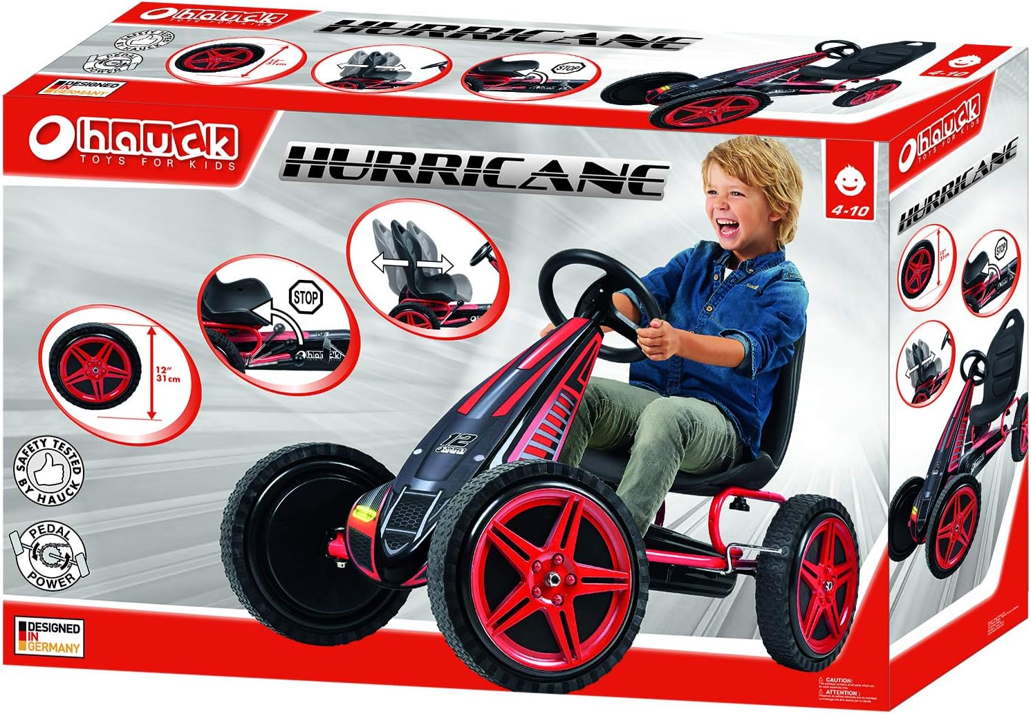 Hauck Hurricane Pedal Go Kart, Large : Everything Else
