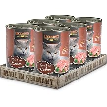 leonardo quality selection [6 x 200 g / 400 g / 800 g multipack] cereal-free wet food for cats wet food complete food in 3 different colors sizes 400 g
