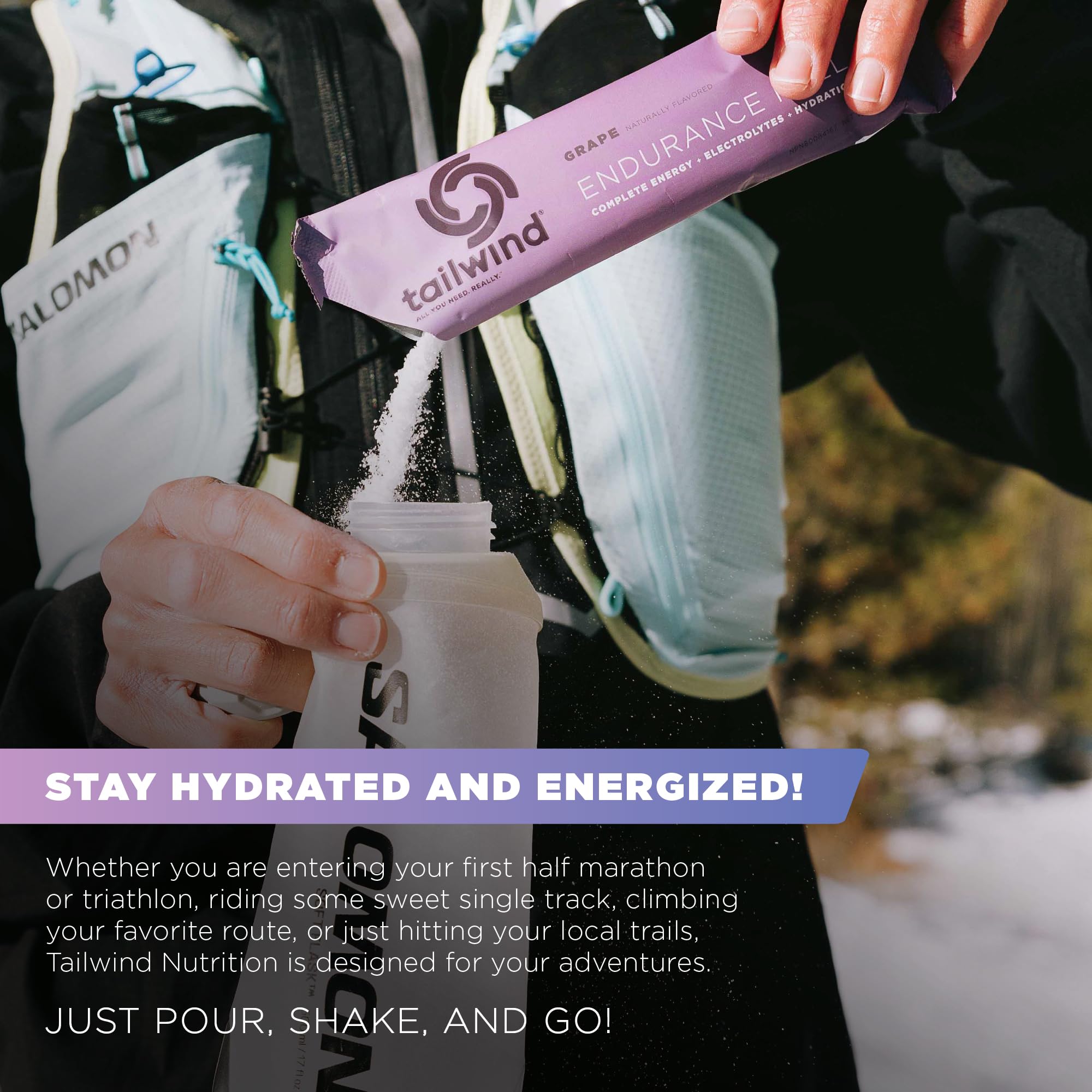 Tailwind Nutrition Endurance Fuel 50 Portion Grape Flavour