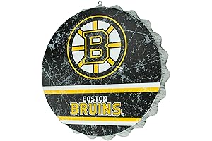 Boston Bruins Bottle Cap Wall Sign