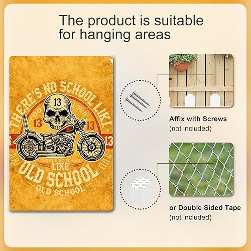 Miniatura 5 de Decoración de cueva de hombre, decoración ótica, letreros de metal antiguos, letreros de lata antigua, decoración de pared de garaje, decoración de