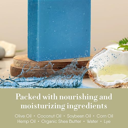 Miniatura 113 de 360 Feel - Juego de jabón en barra surtido, fabricado en los Estados Unidos, Castilla hecho a mano, totalmente natural, procesado en frío, incluye 4