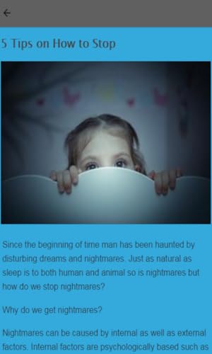 How To Stop Night Terrors