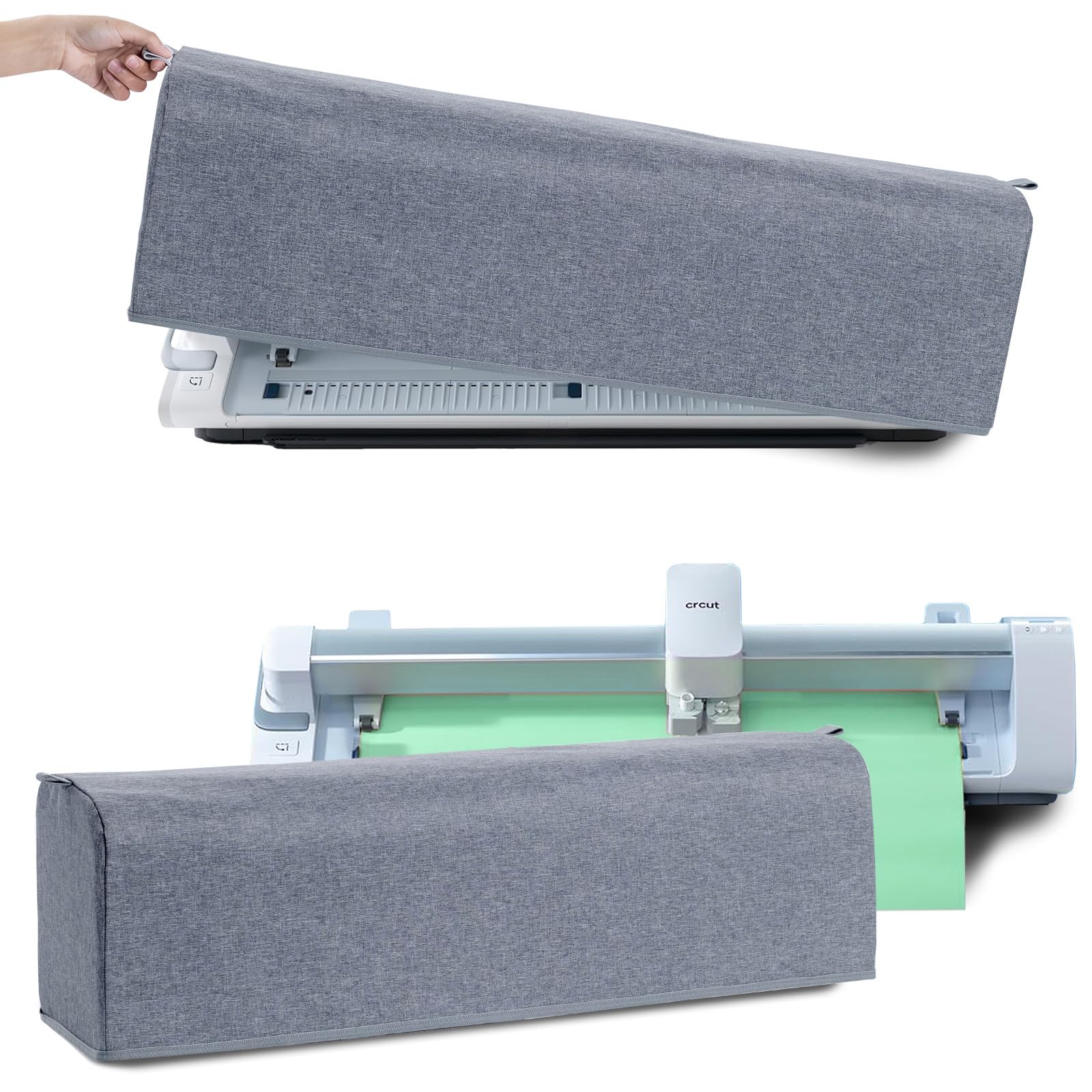 Dust Cover Compatible with Cricut Venture with Loops for Easy Take and Cover, Water Resistant, Dust Off