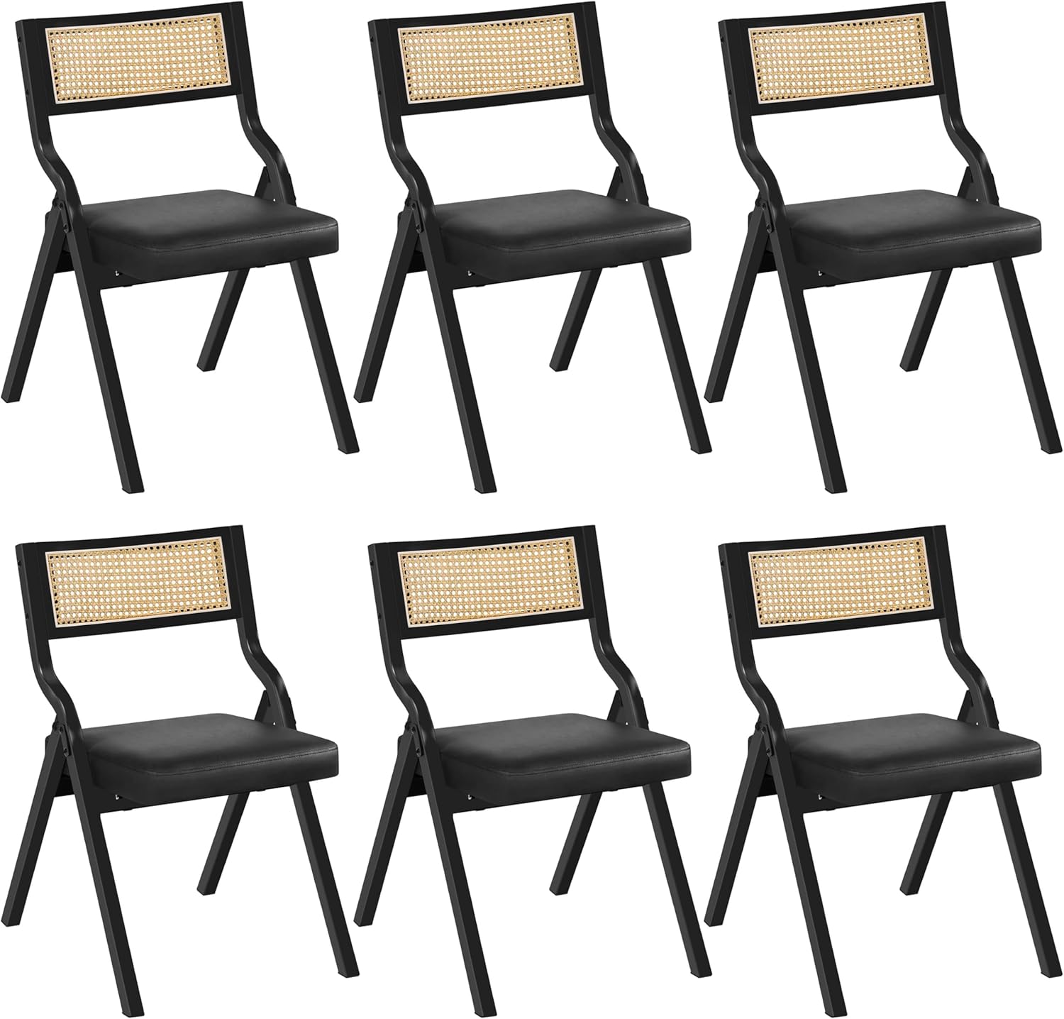 Yaheetech Folding Chairs Folding Dining Chairs Upholstered