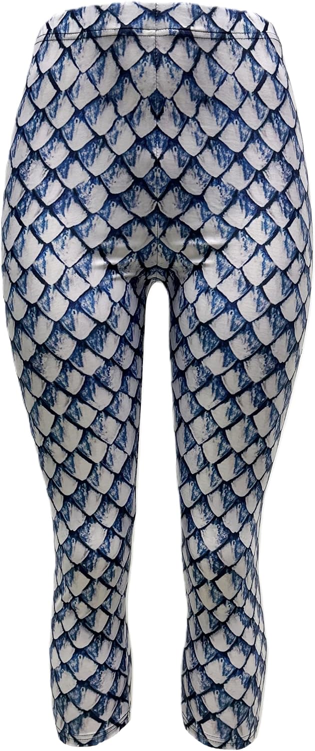 Sister Amy Girl Geometric Figures Ankle Elastic Tights Legging