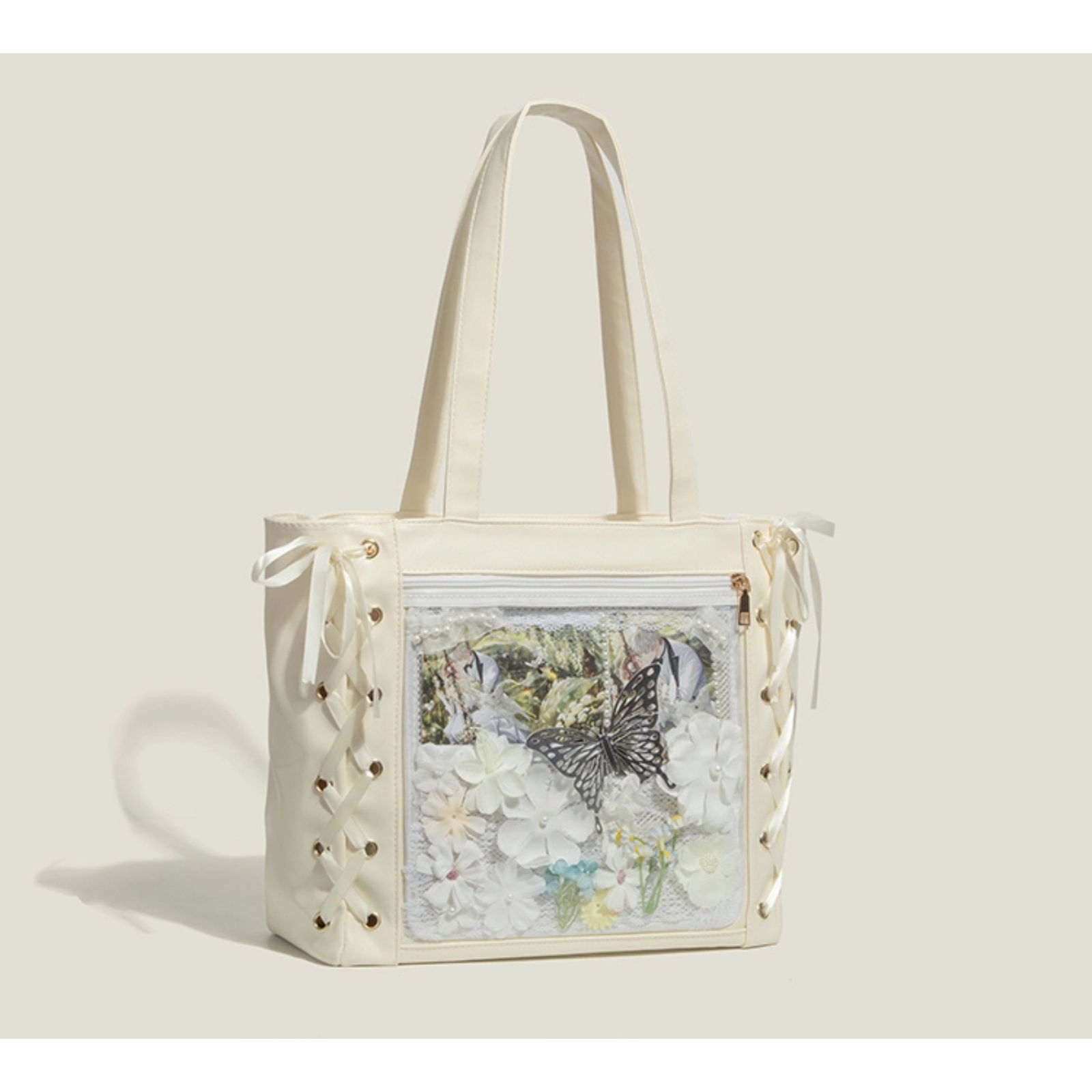 Ita Bag Tote con gran capacidad para cosplay y trabajo miniatura 4