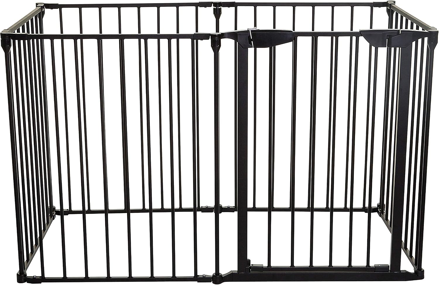 Dreambaby Mayfair Converta Gate configured as a hexagonal play-pen