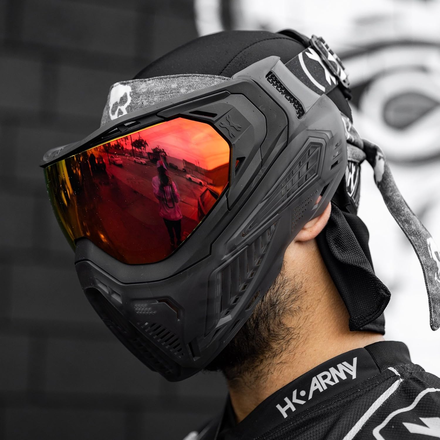 HK Army Skull Wrap Headwrap for Paintball & Airsoft